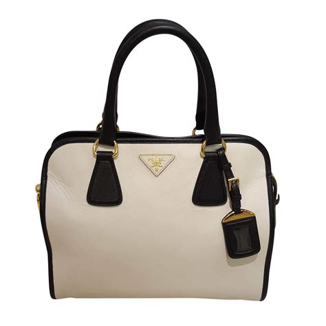 prada black white|prada black and white handbags.